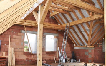 Mynydd Bodafon attic trusses